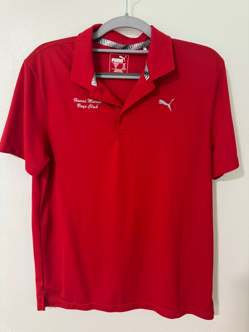 Puma Men’s Red Polo Shirt